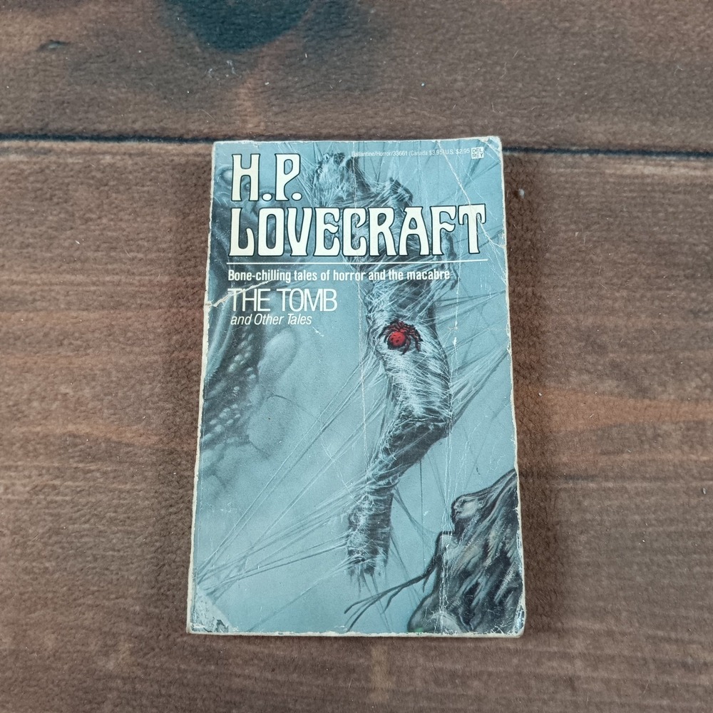 H.P. Lovecraft The Tomb and Other Tales Horror Macabre Del Rey Book Paperback